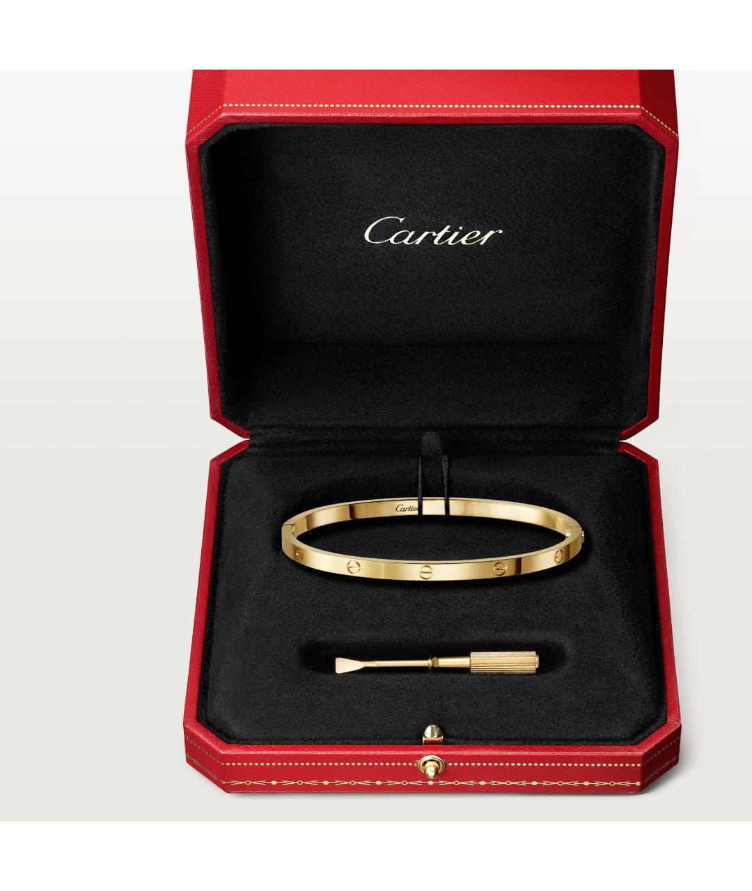 CARTIER Золотой браслет из желтого золота, фото 3