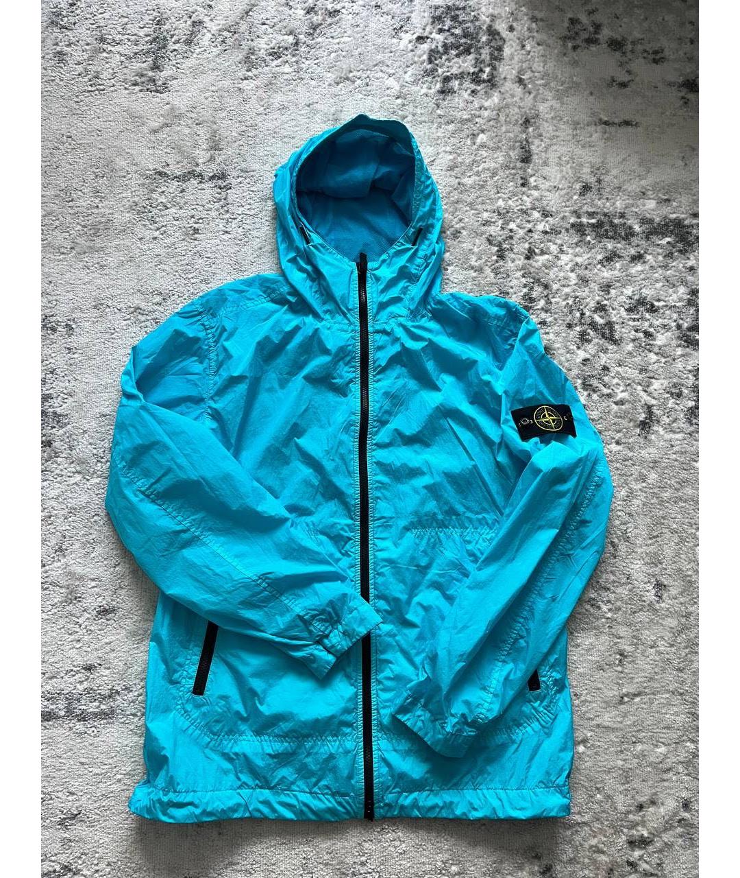 STONE ISLAND Бирюзовая куртка, фото 5