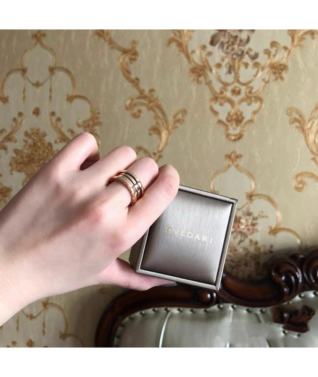 BVLGARI Розовое кольцо из розового золота, фото 4