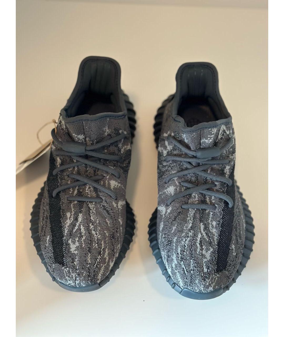 ADIDAS YEEZY Серые текстильные кроссовки, фото 2