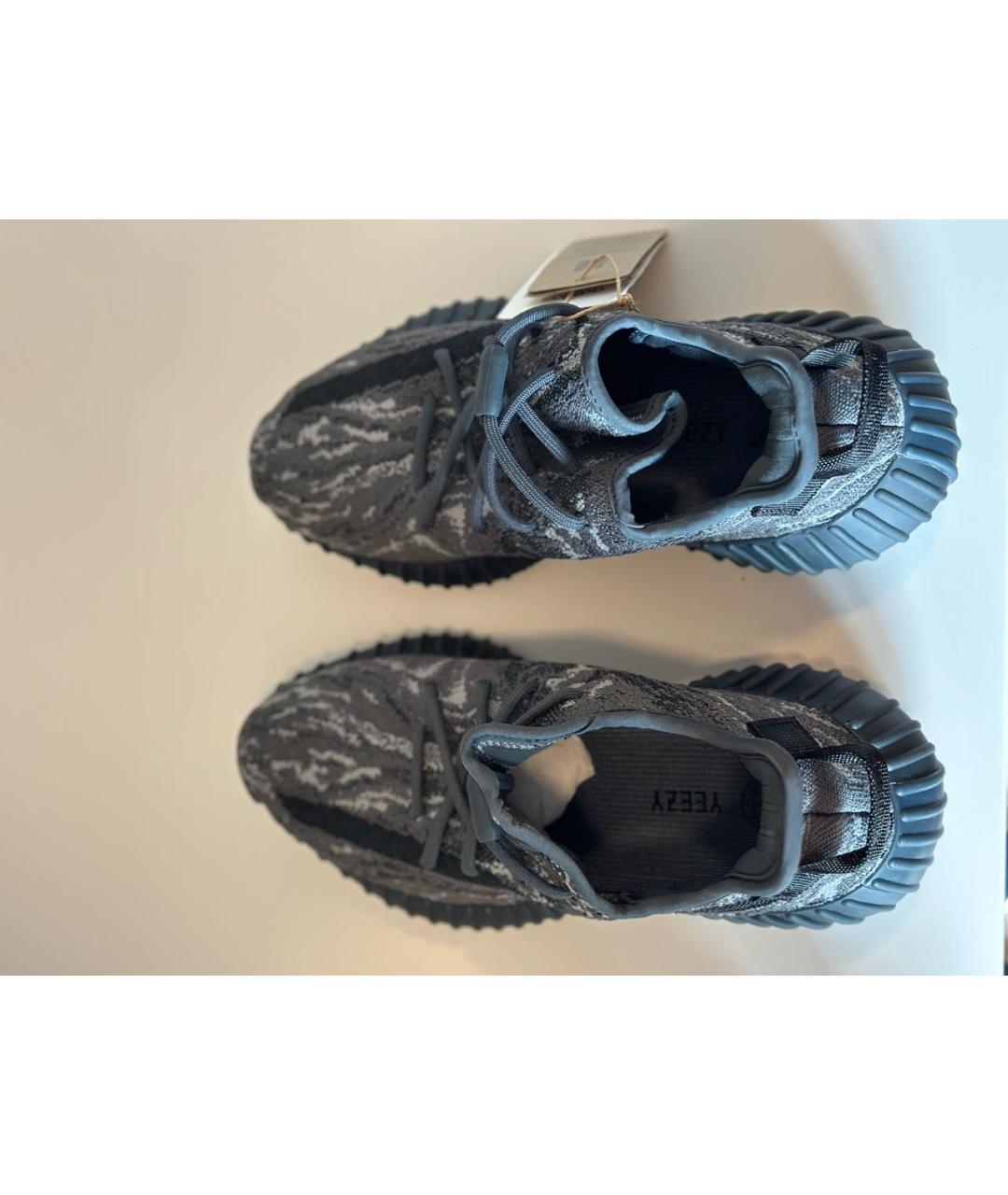 ADIDAS YEEZY Серые текстильные кроссовки, фото 3