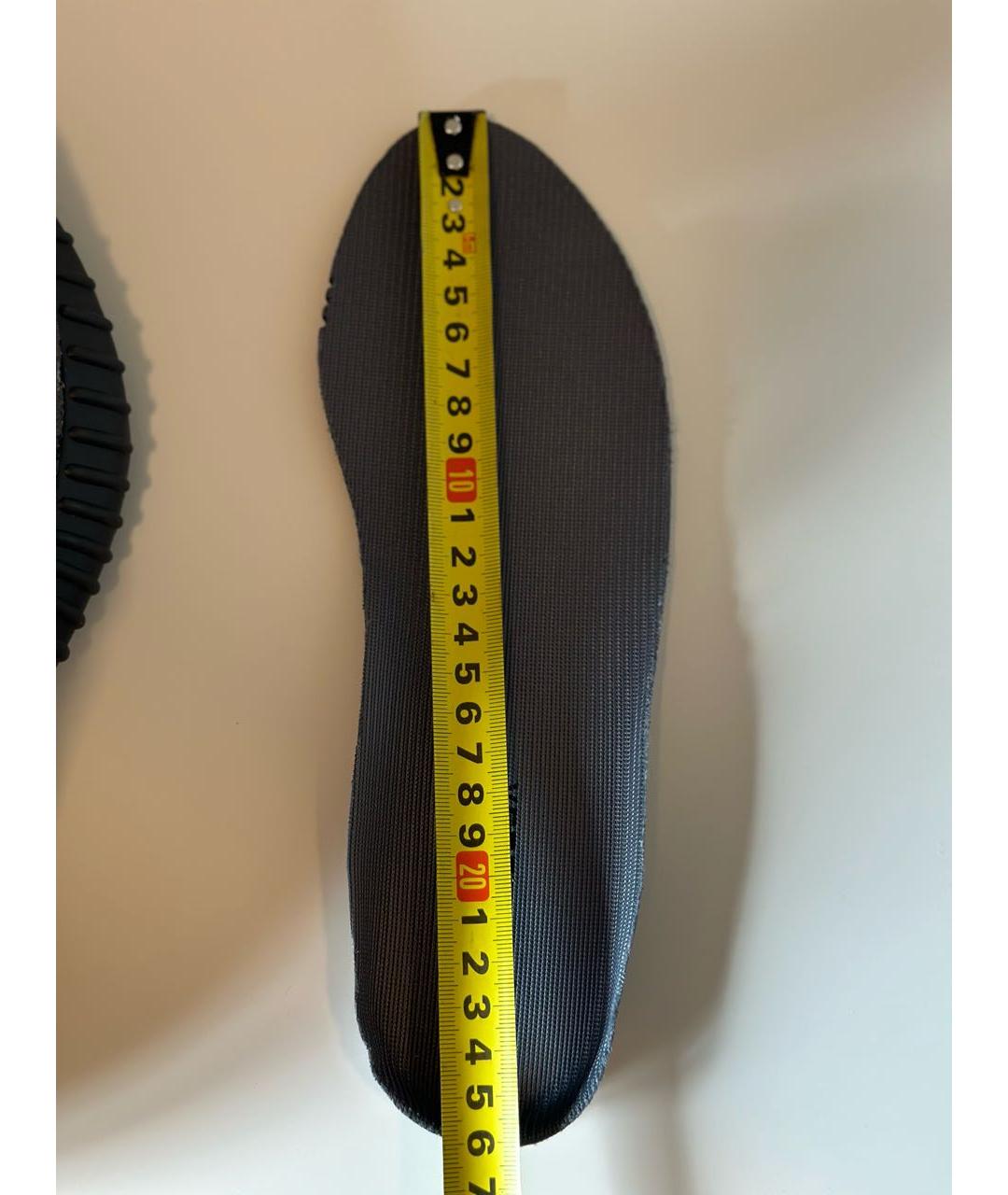 ADIDAS YEEZY Серые текстильные кроссовки, фото 8