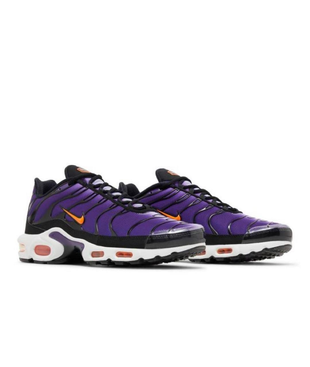 NIKE Фиолетовые синтетические низкие кроссовки / кеды, фото 4