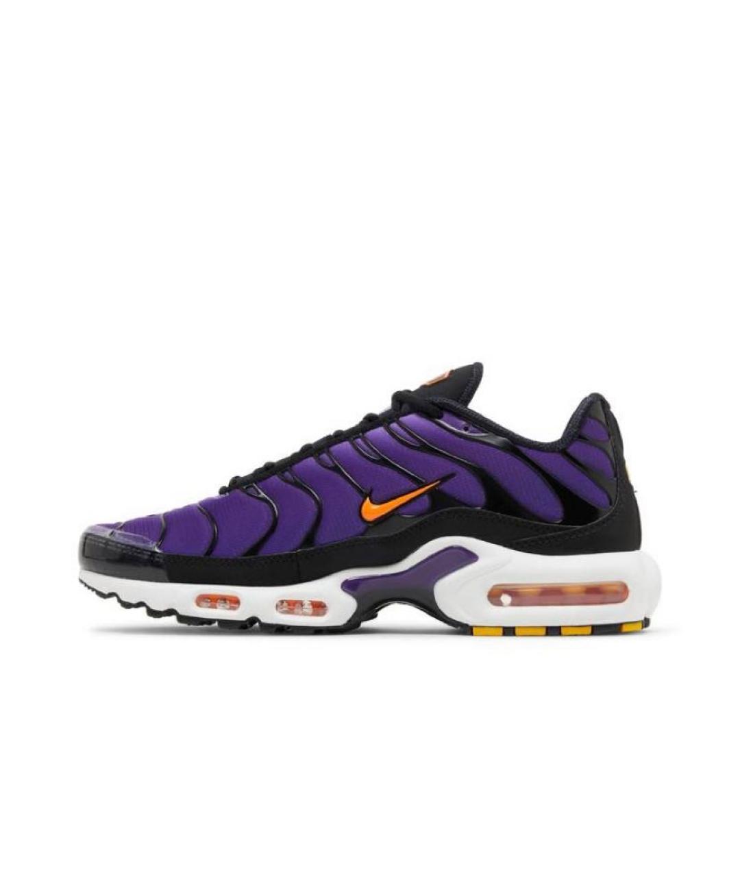 NIKE Фиолетовые синтетические низкие кроссовки / кеды, фото 3