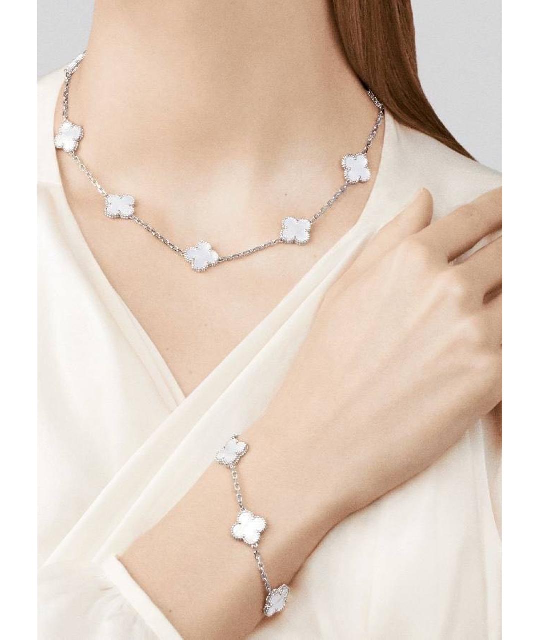 VAN CLEEF & ARPELS Белый браслет из белого золота, фото 8