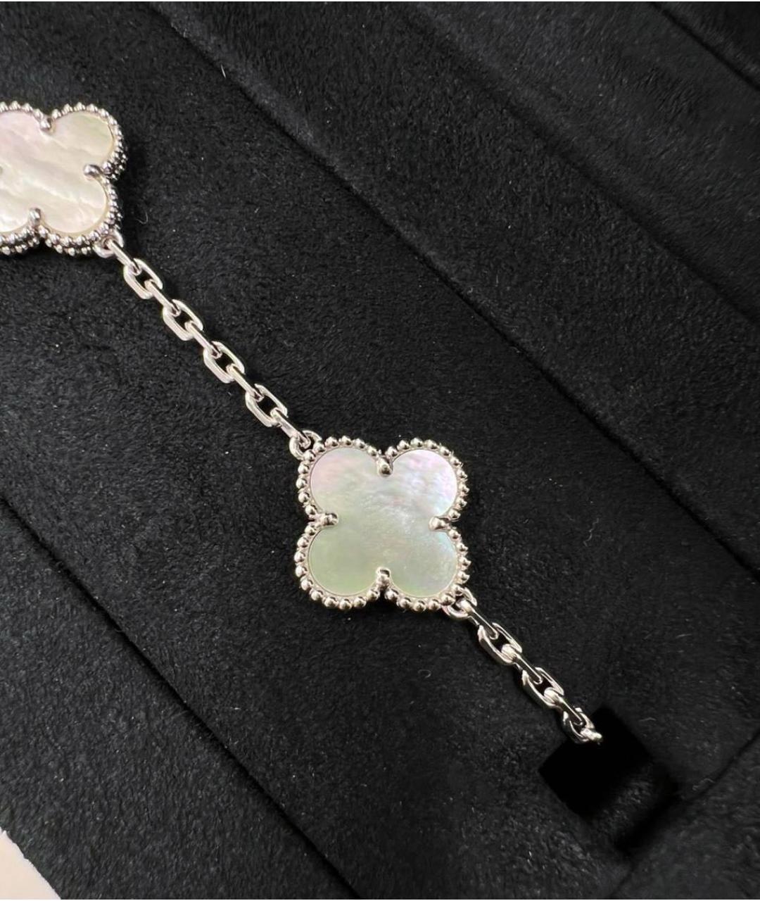 VAN CLEEF & ARPELS Белый браслет из белого золота, фото 4