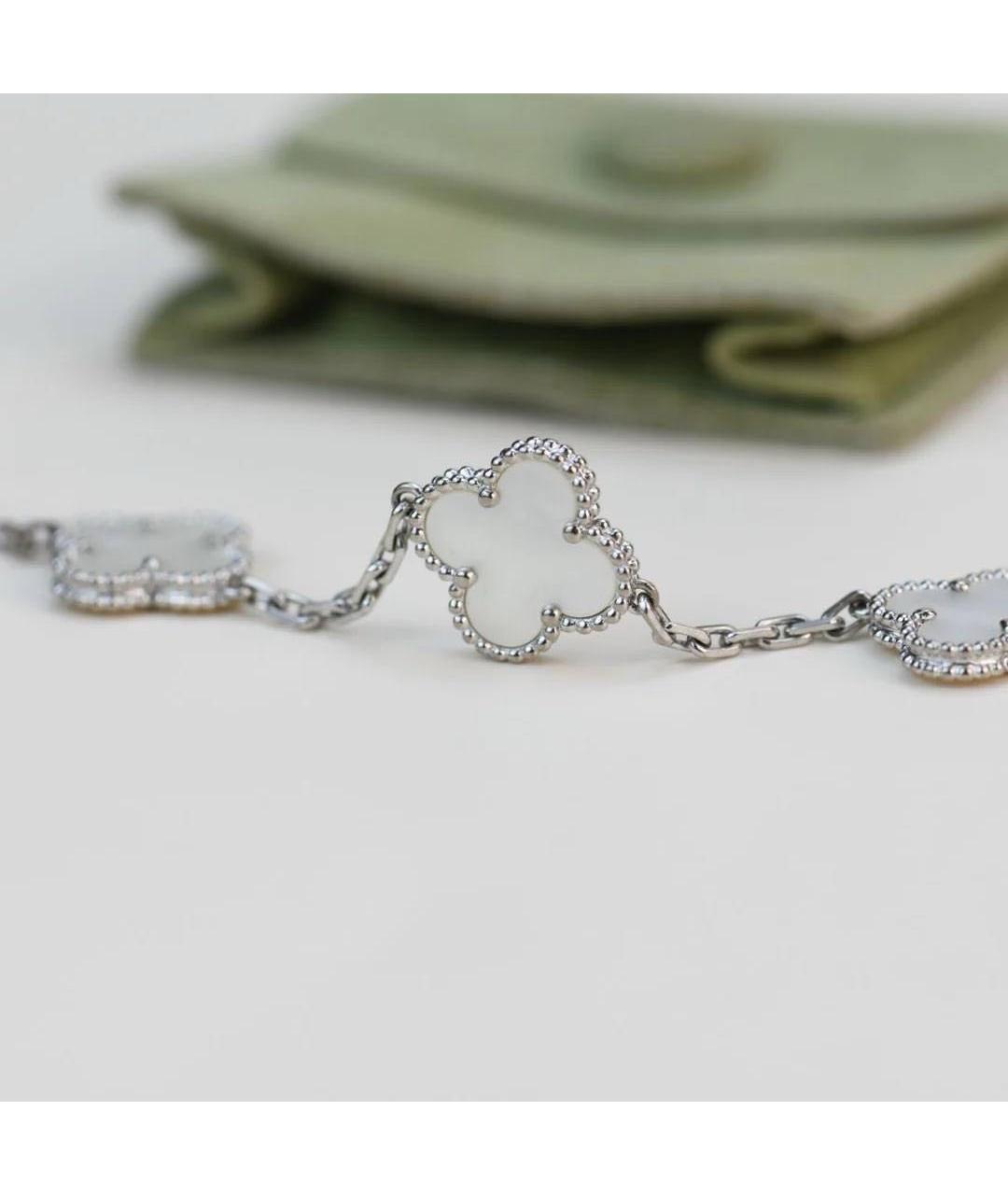 VAN CLEEF & ARPELS Белый браслет из белого золота, фото 7