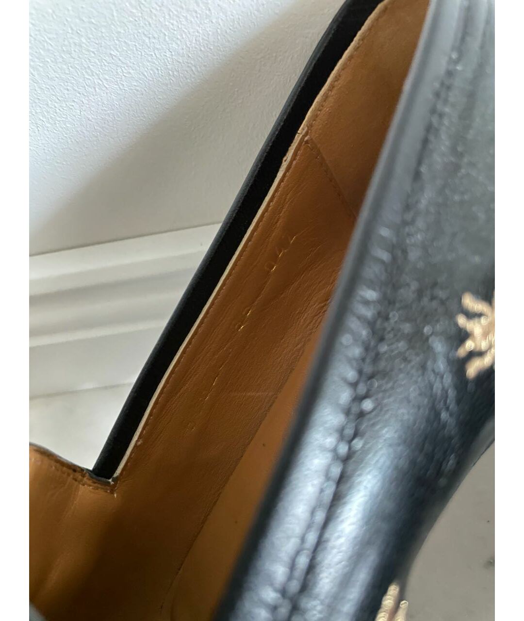 GUCCI Черные кожаные лоферы, фото 6