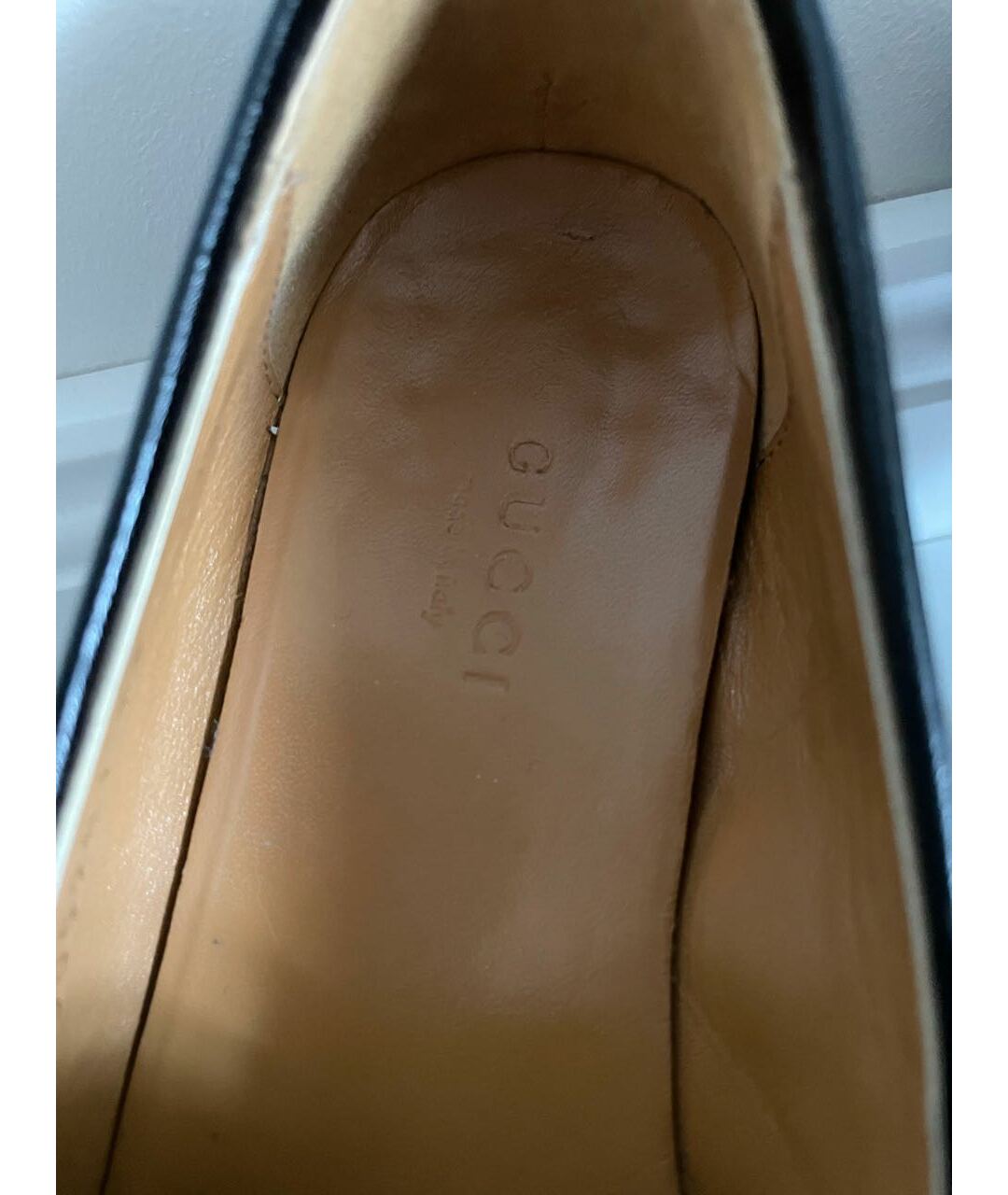 GUCCI Черные кожаные лоферы, фото 7
