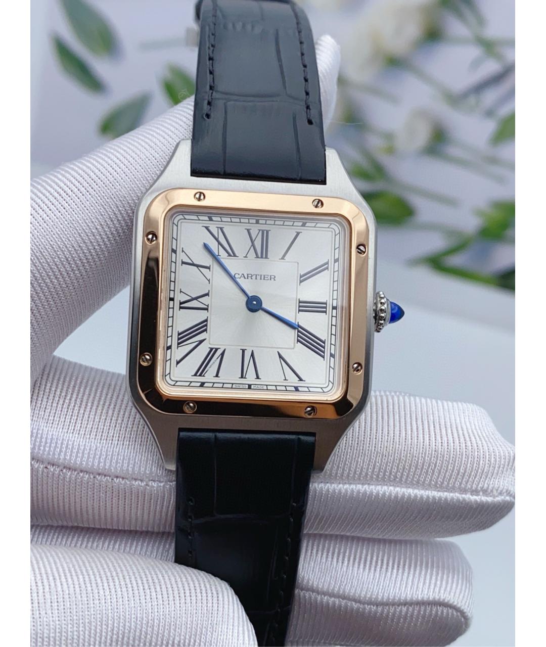 CARTIER Белые часы, фото 6