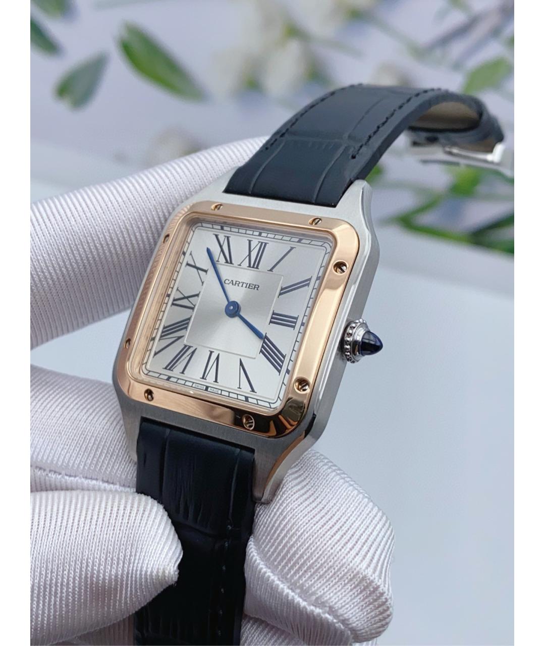 CARTIER Белые часы, фото 3