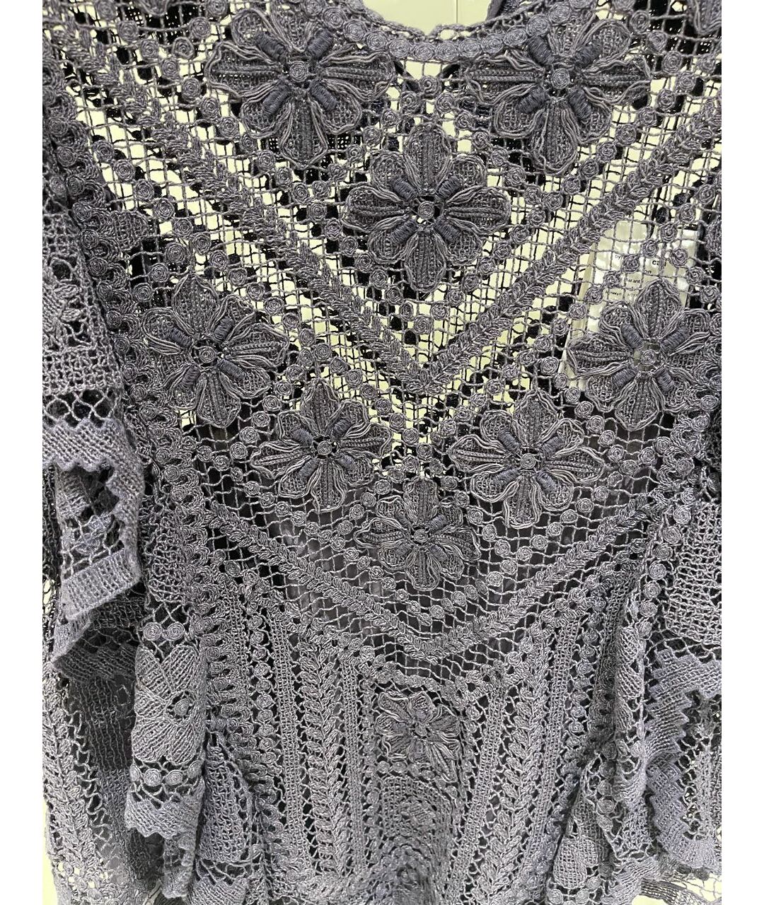 ISABEL MARANT Фиолетовая хлопковая рубашка, фото 3