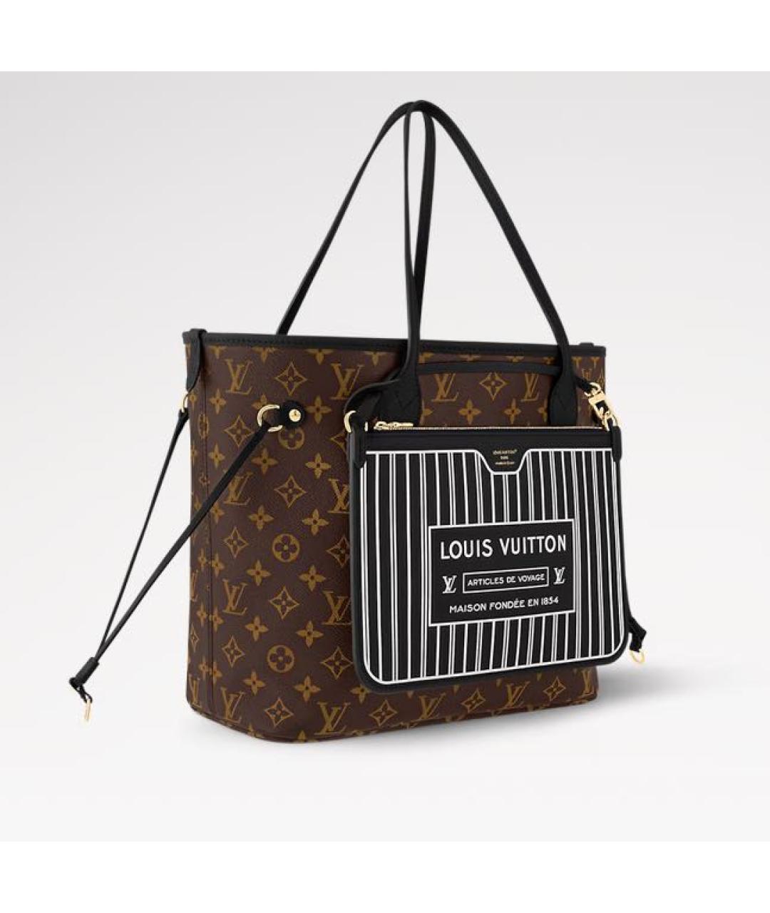 LOUIS VUITTON Кожаная сумка тоут, фото 2