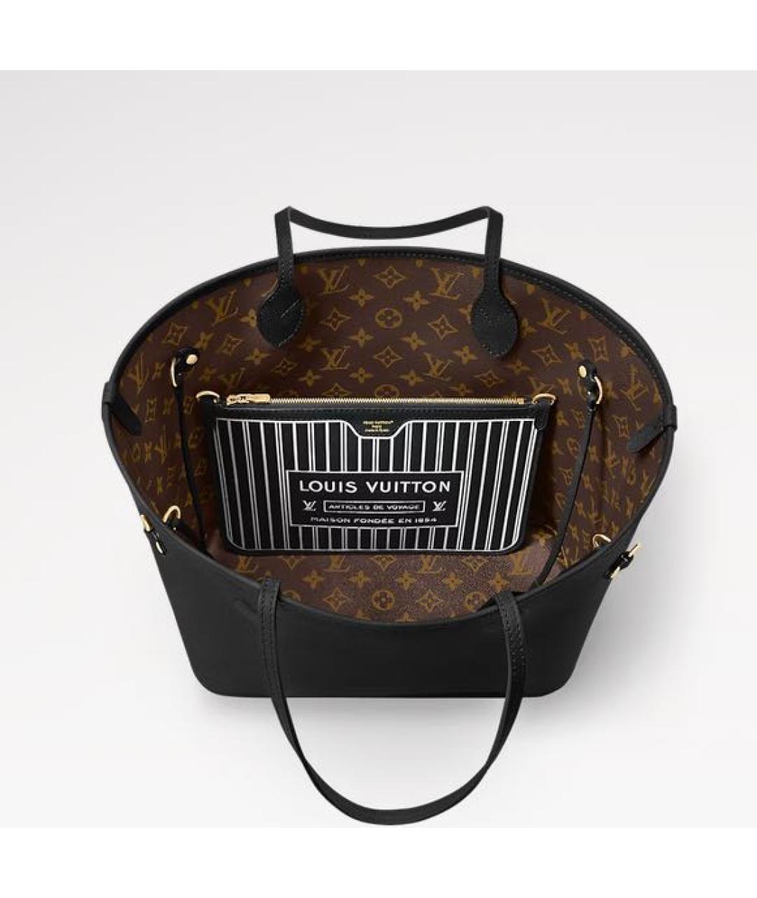 LOUIS VUITTON Кожаная сумка тоут, фото 5