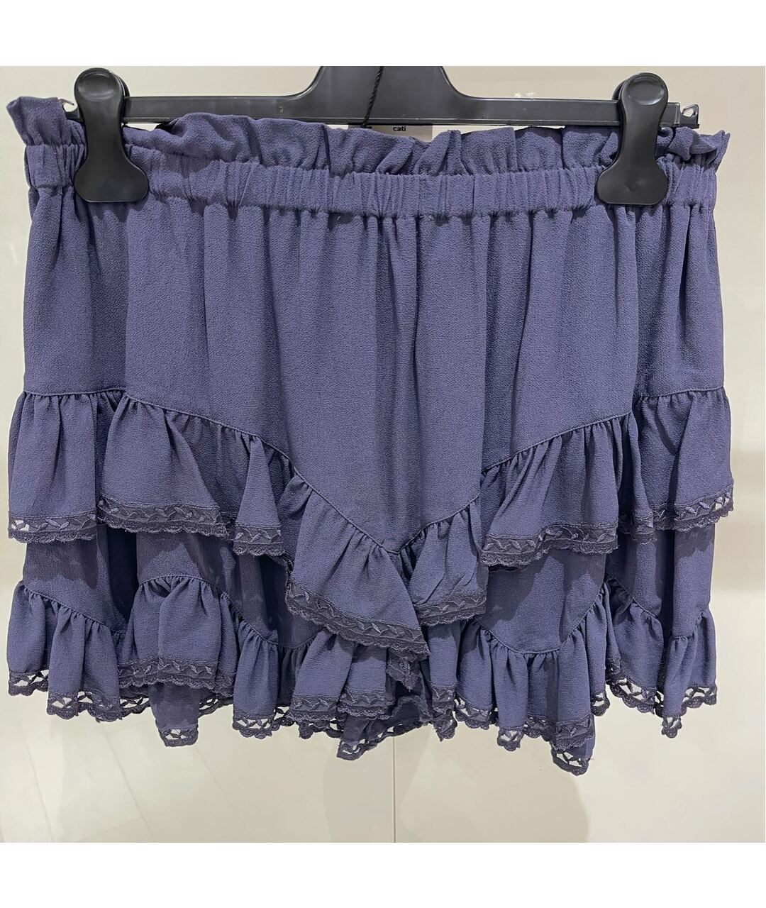 ISABEL MARANT Фиолетовые вискозные шорты, фото 2