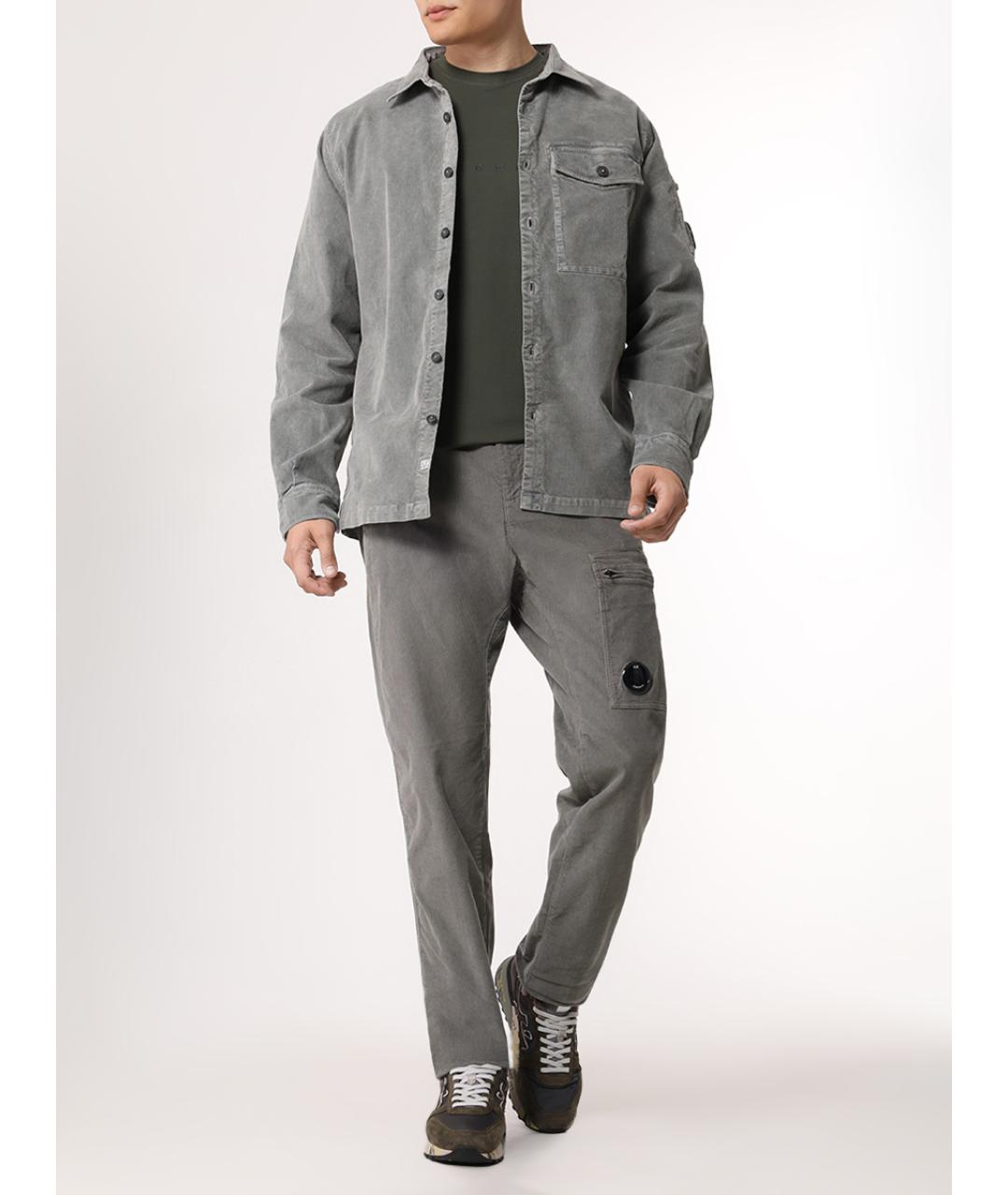 CP COMPANY Серые повседневные брюки, фото 2