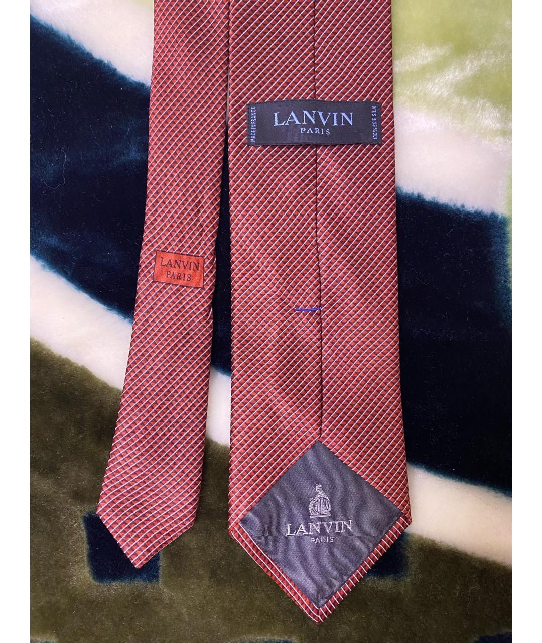 LANVIN Мульти шелковый галстук, фото 3