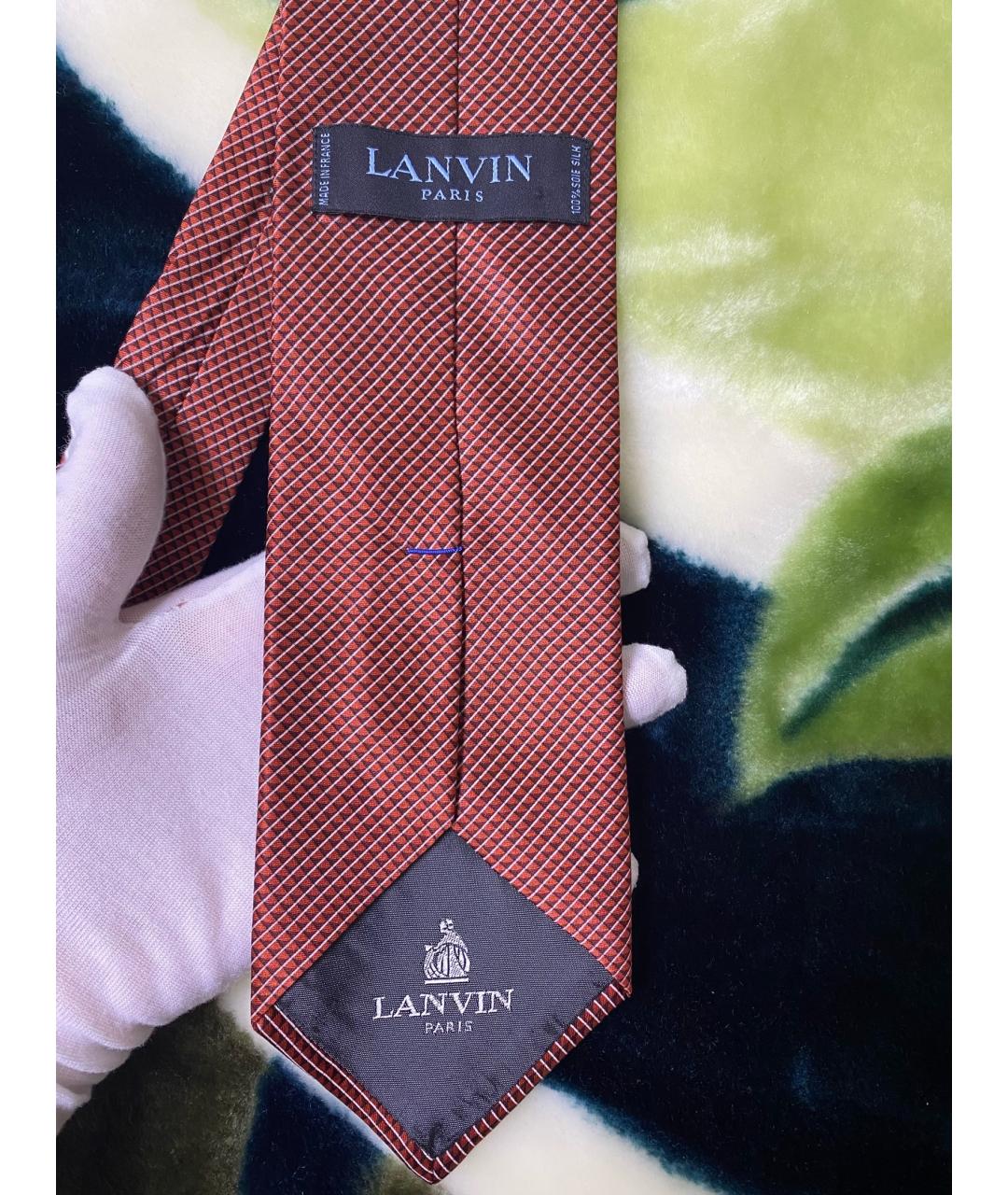 LANVIN Мульти шелковый галстук, фото 2