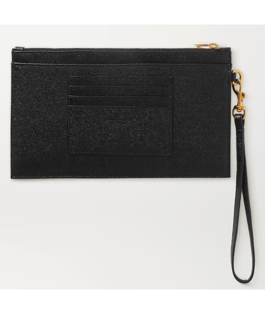 SAINT LAURENT Черная сумка с короткими ручками, фото 2