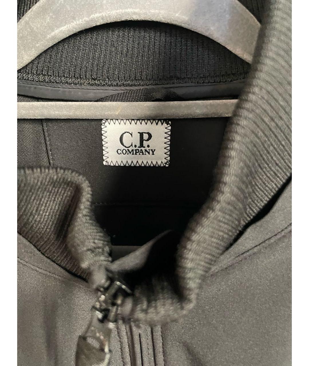 CP COMPANY Черная полиэстеровая куртка, фото 3