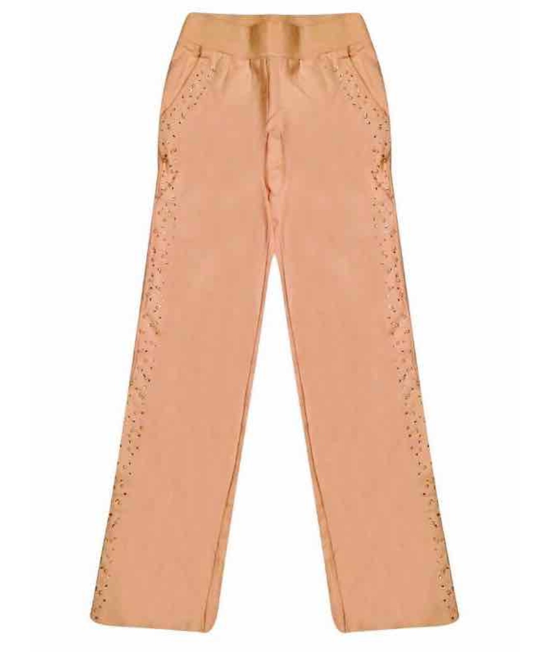 MONNALISA Розовые хлопковые брюки и шорты, фото 5