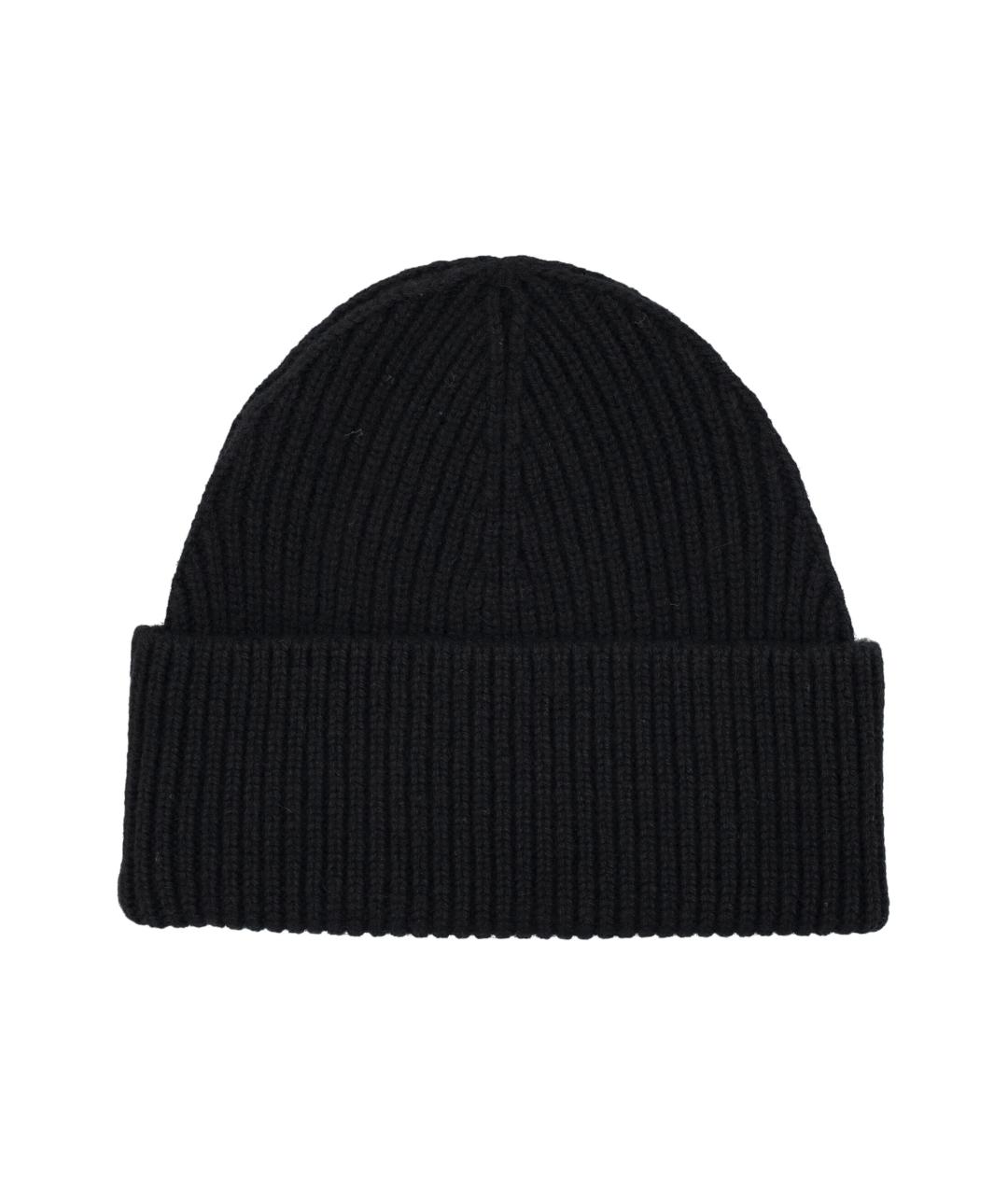 CARHARTT WIP Черная шерстяная шапка, фото 2