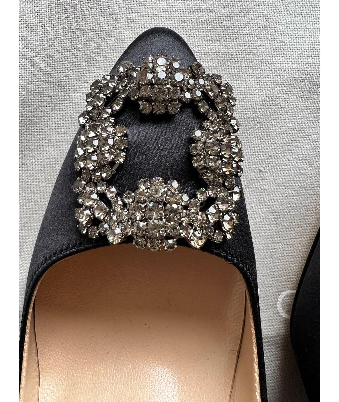 MANOLO BLAHNIK Черные туфли, фото 7