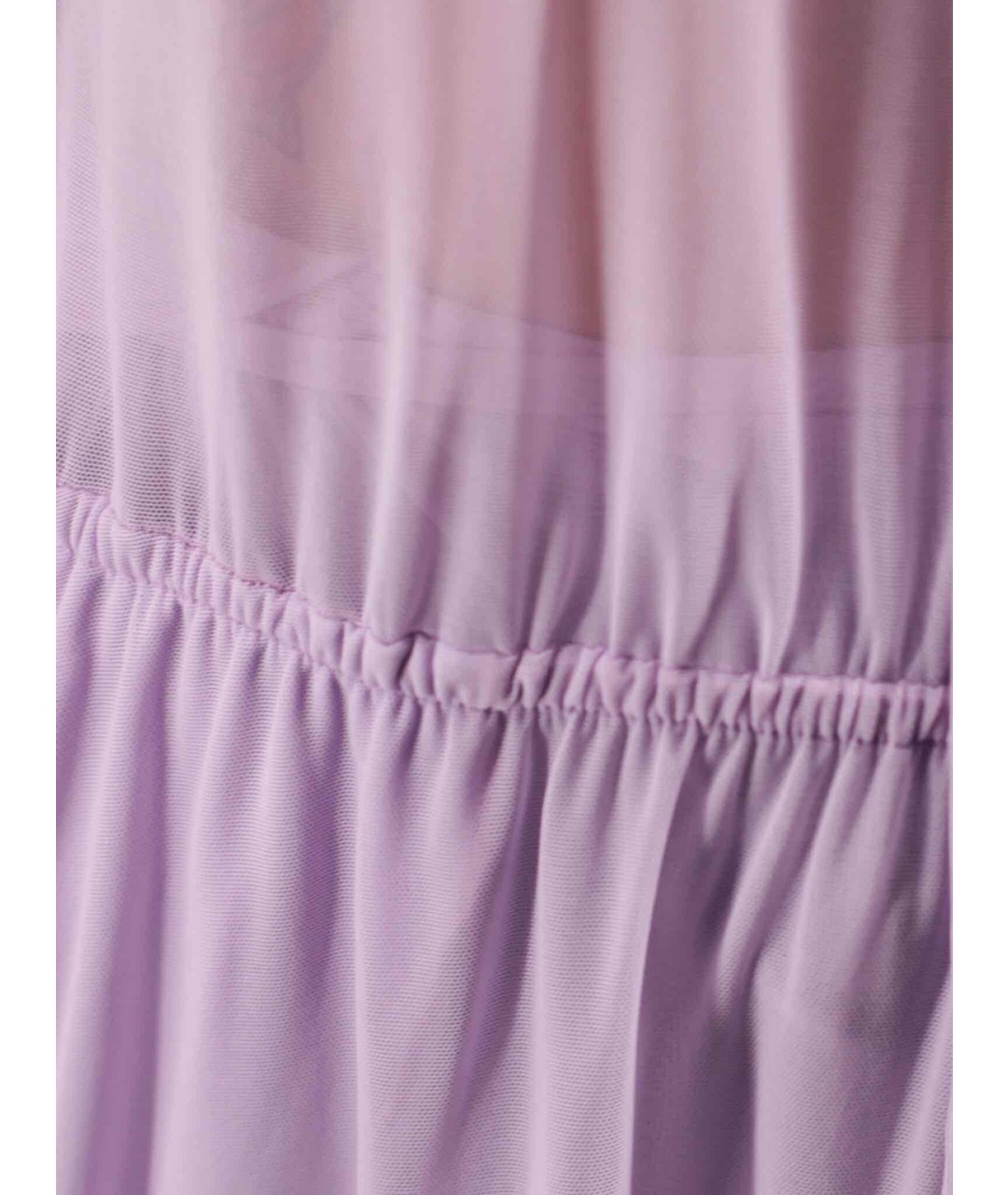VETEMENTS Фиолетовое шелковое повседневное платье, фото 4