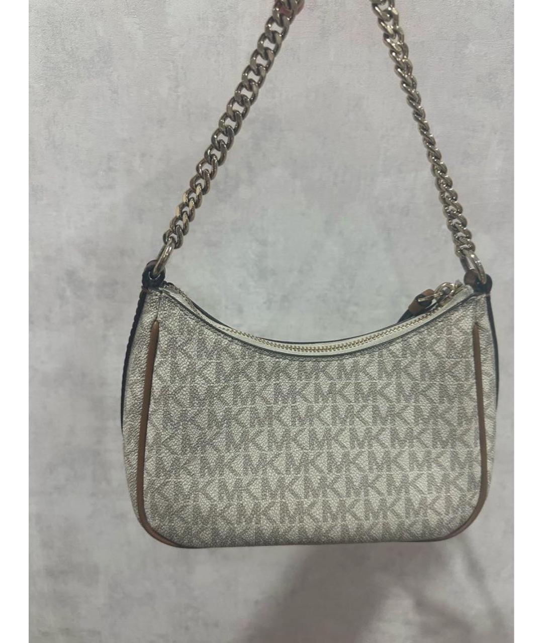 MICHAEL KORS Бежевая сумка с короткими ручками, фото 3