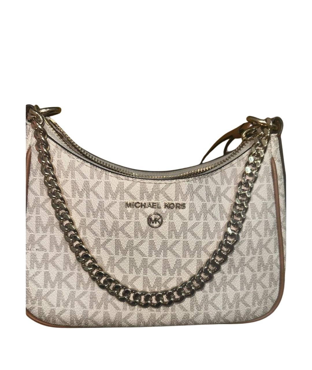 MICHAEL KORS Бежевая сумка с короткими ручками, фото 1