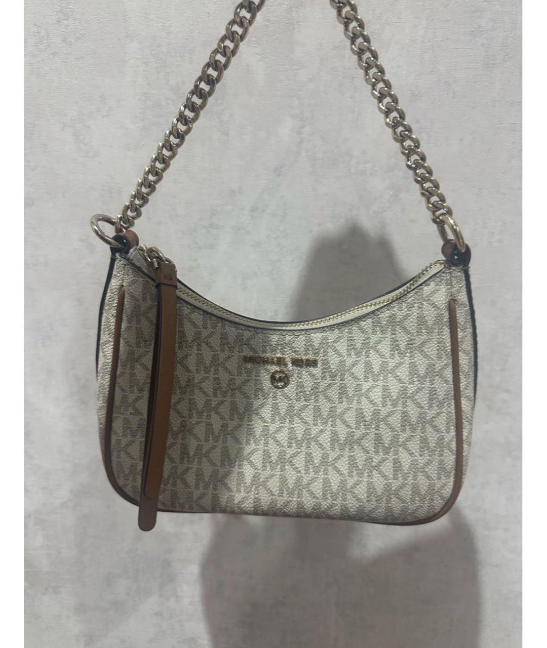 MICHAEL KORS Бежевая сумка с короткими ручками, фото 2