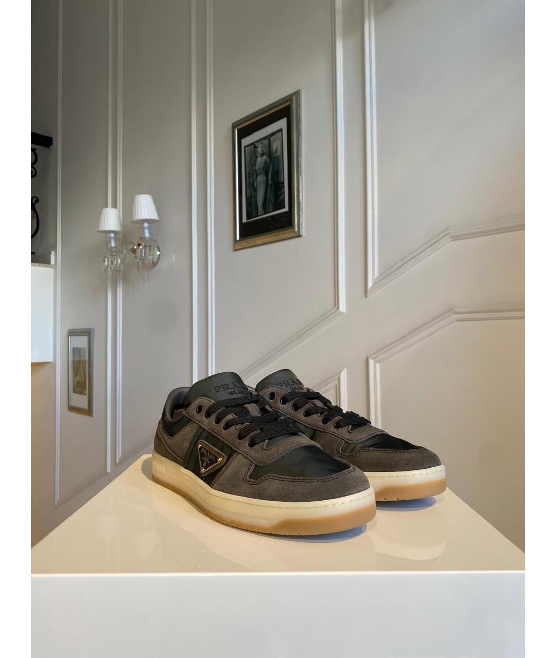 PRADA Мульти низкие кроссовки / кеды, фото 3