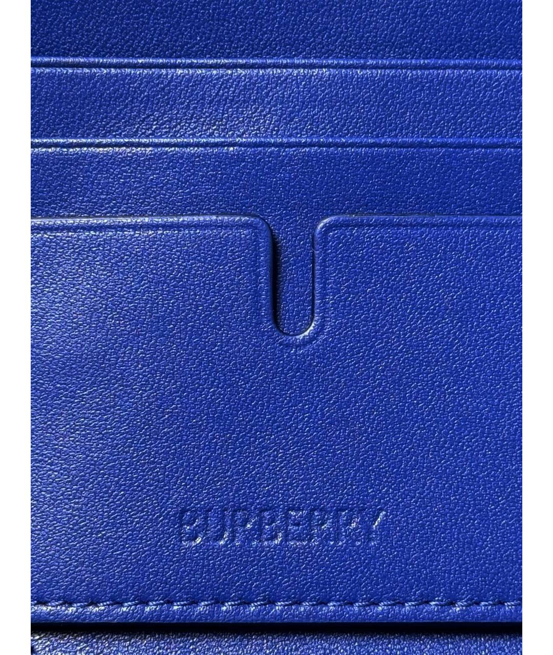 BURBERRY Кожаный кошелек, фото 5