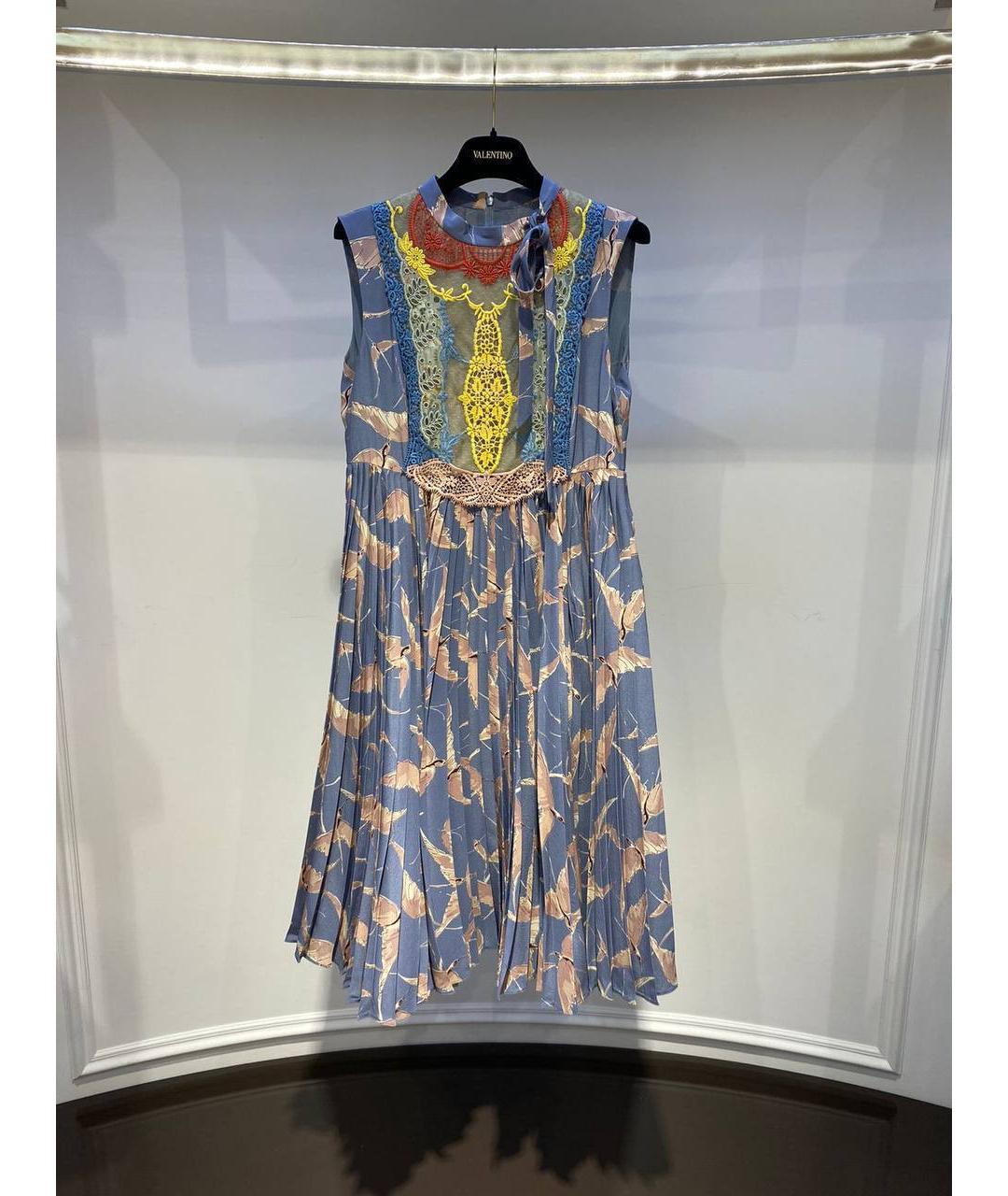 VALENTINO Мульти повседневное платье, фото 2