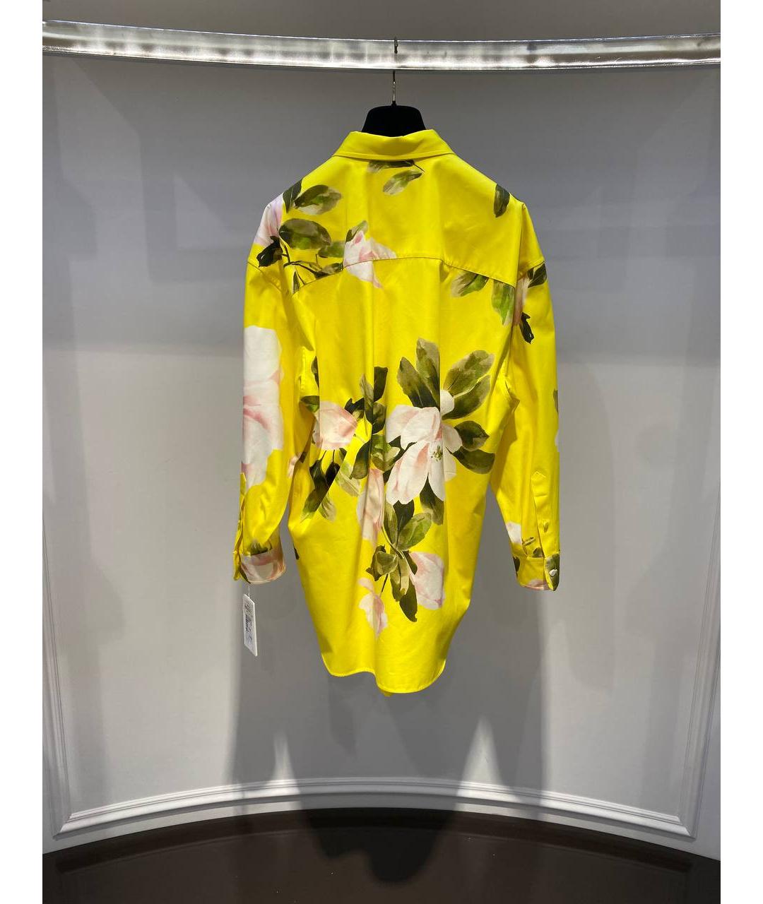 VALENTINO Желтая рубашка, фото 3