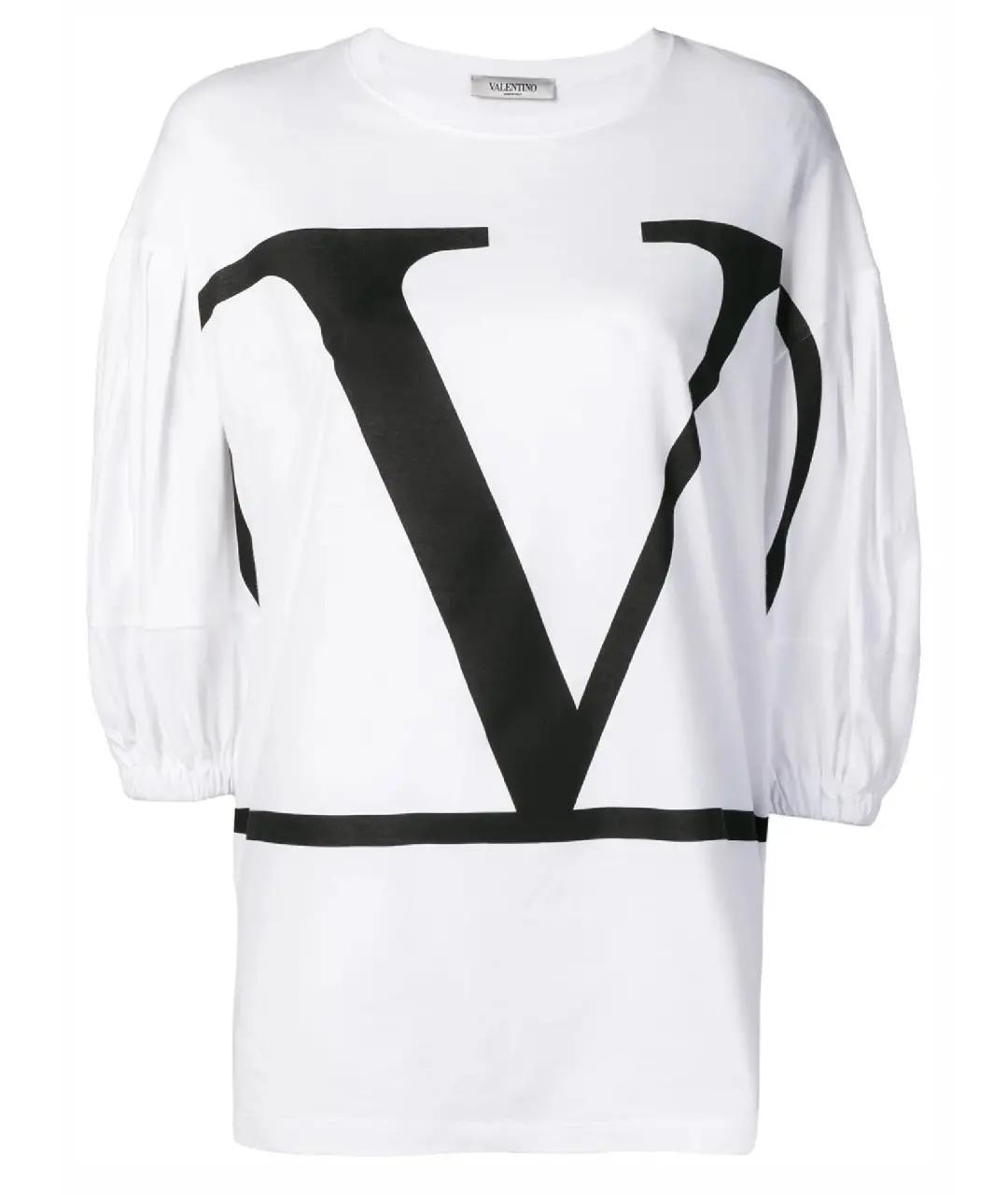 VALENTINO Белая футболка, фото 1