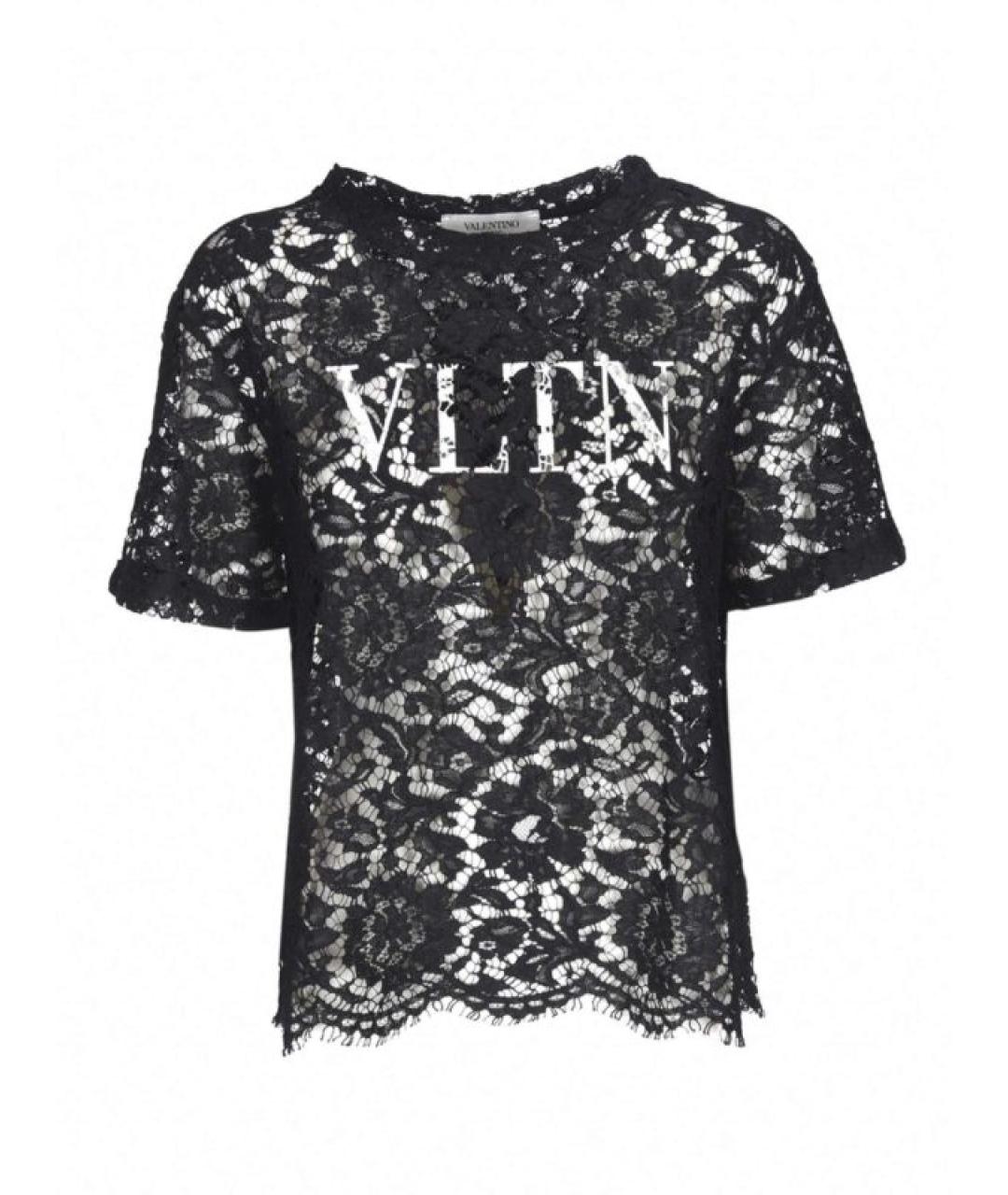 VALENTINO Черная футболка, фото 1