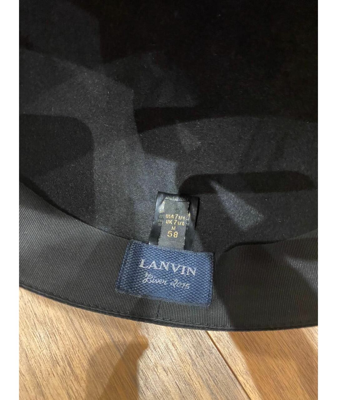 LANVIN Темно-синяя кепка, фото 4