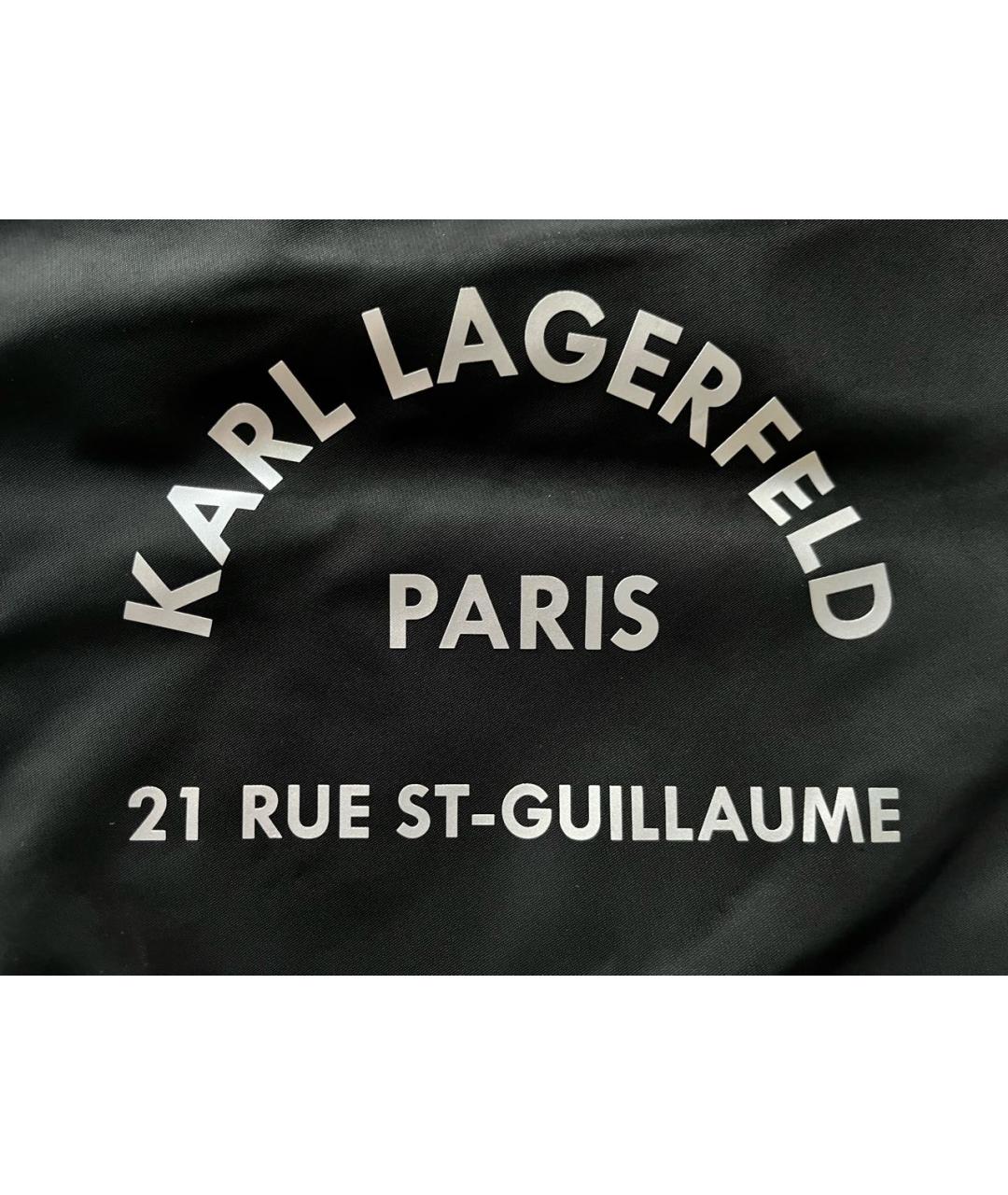 KARL LAGERFELD Черный рюкзак, фото 8