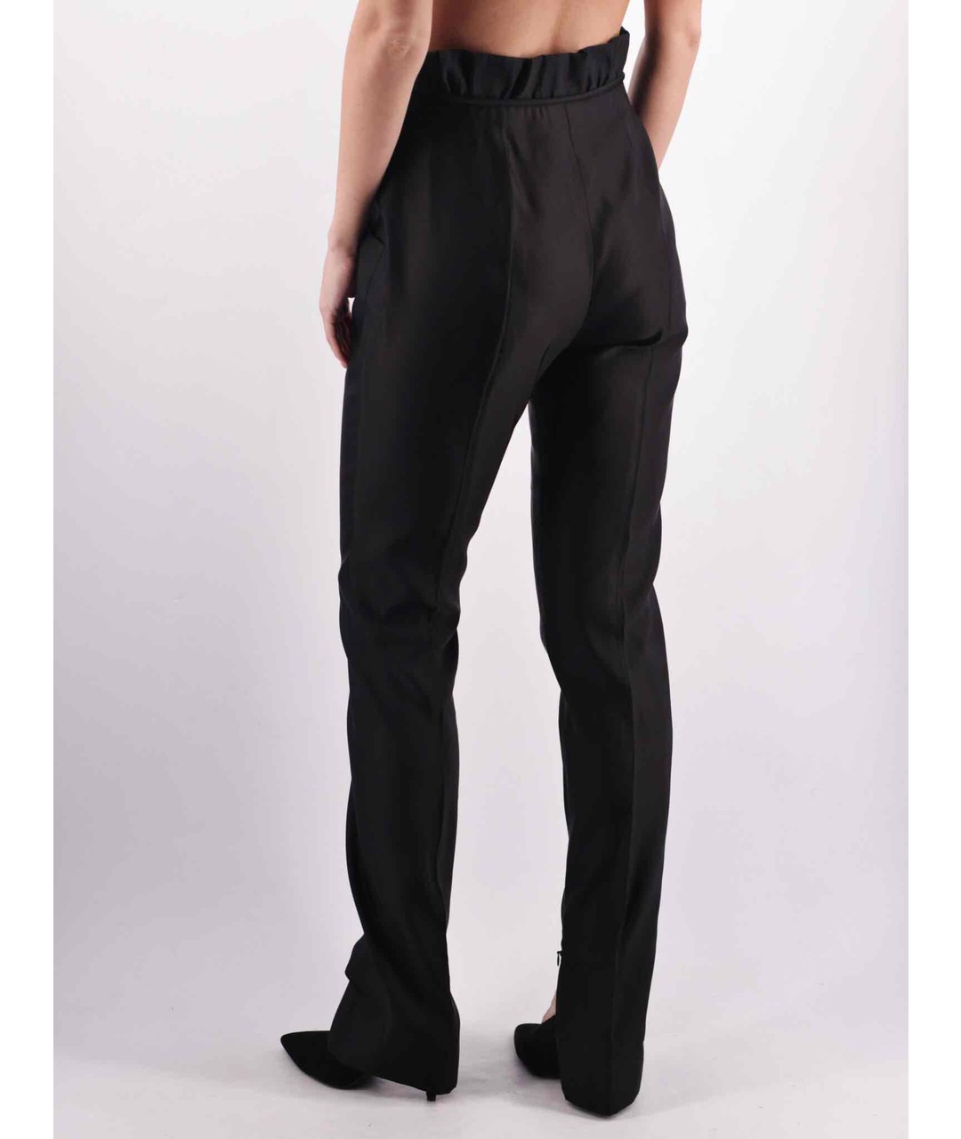 VALENTINO Черные прямые брюки, фото 3