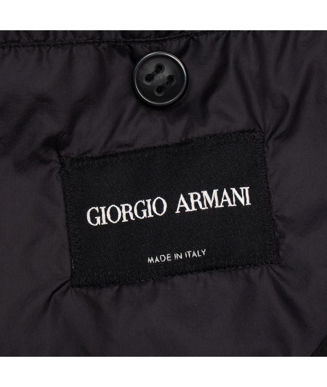 GIORGIO ARMANI Черная куртка, фото 4