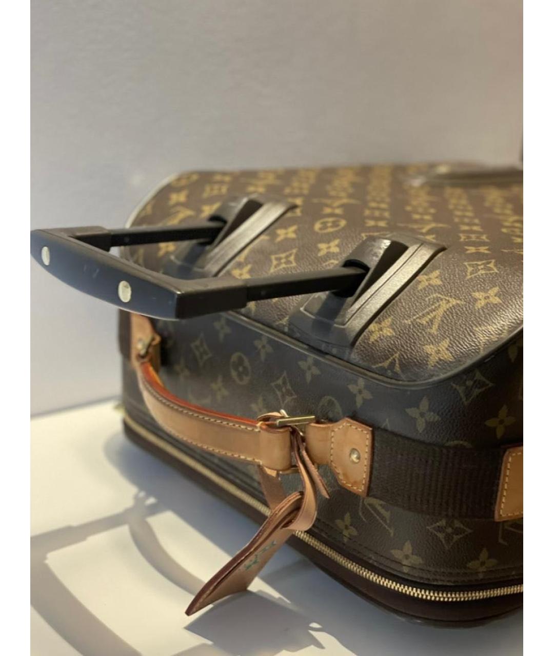 LOUIS VUITTON Коричневая дорожная/спортивная сумка, фото 3