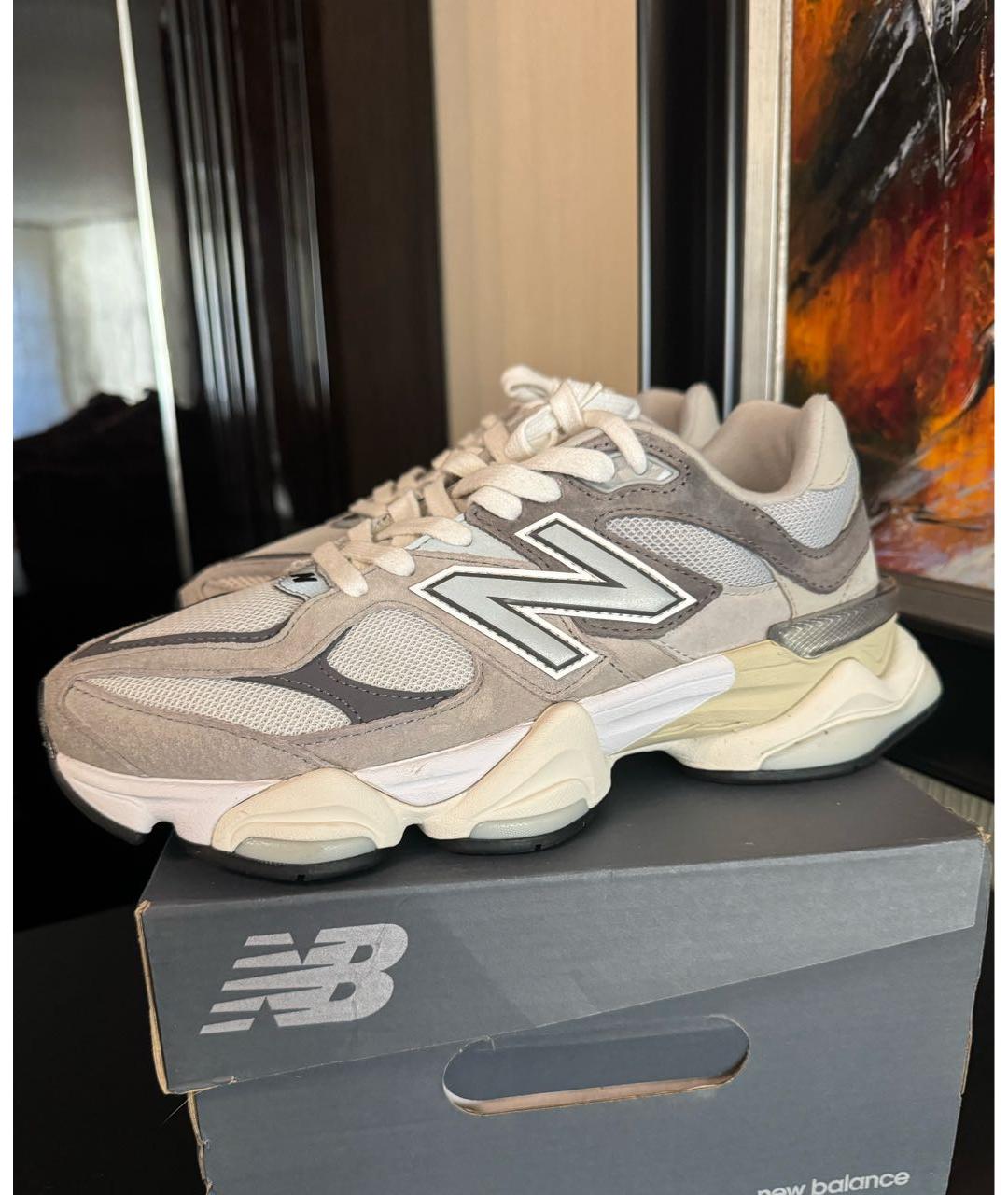 NEW BALANCE Серые кроссовки, фото 5