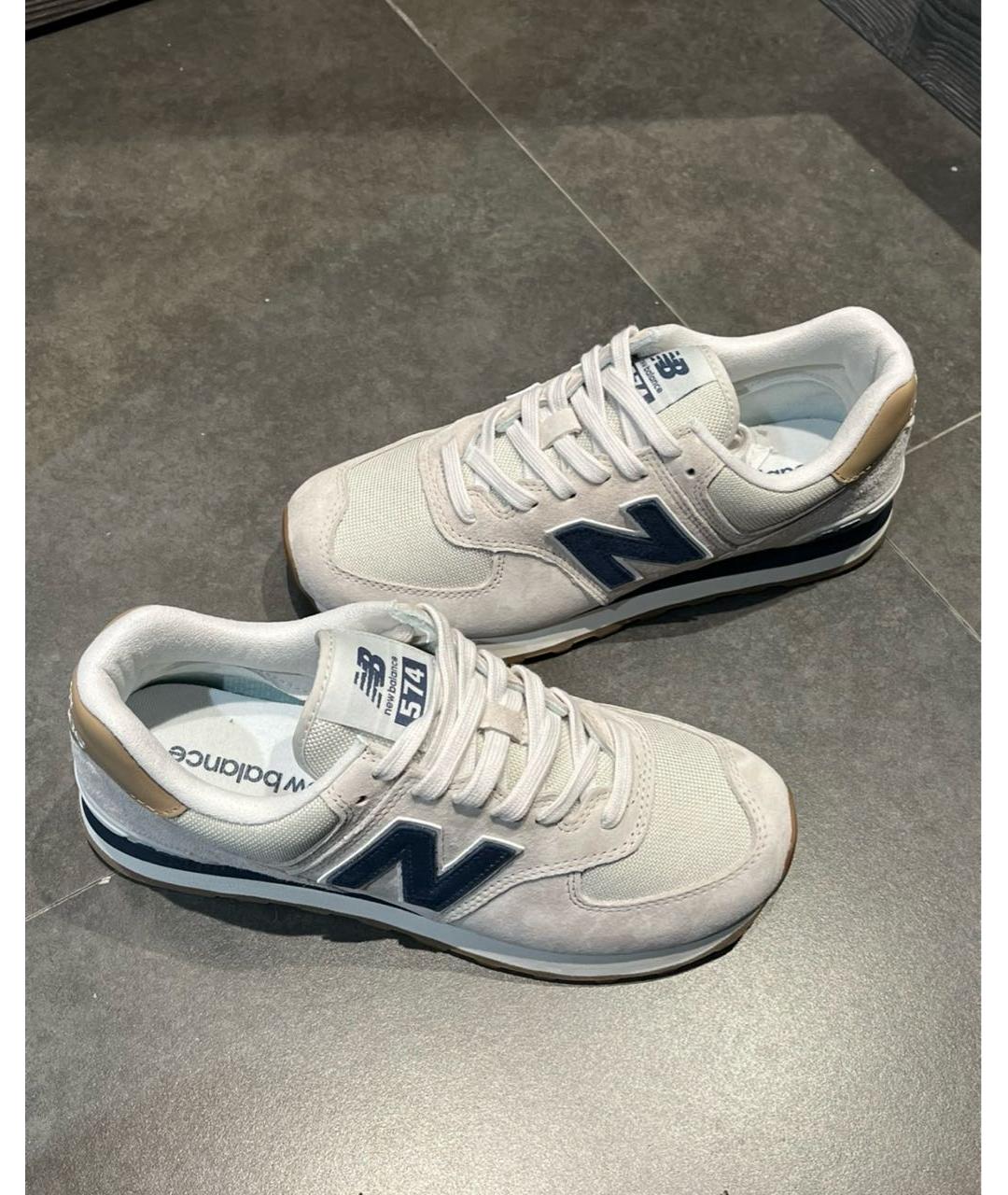 NEW BALANCE Замшевые низкие кроссовки / кеды, фото 3