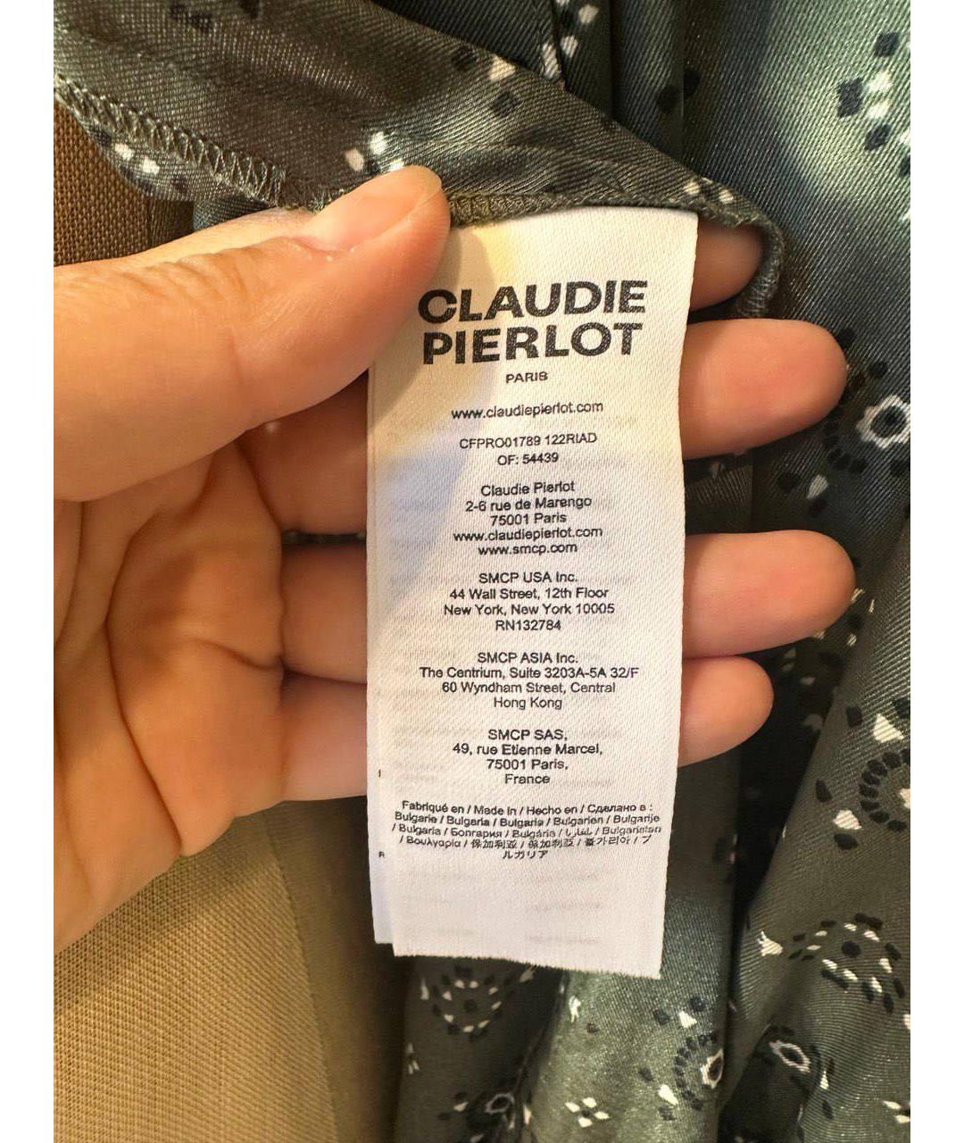 Claudie Pierlot Антрацитовое платье, фото 4