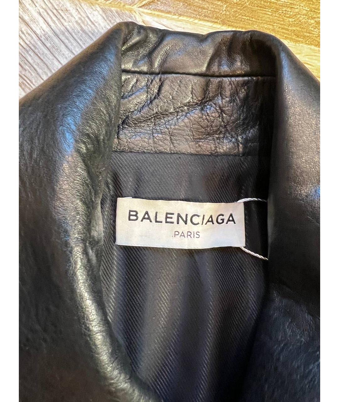 BALENCIAGA Черная куртка, фото 3