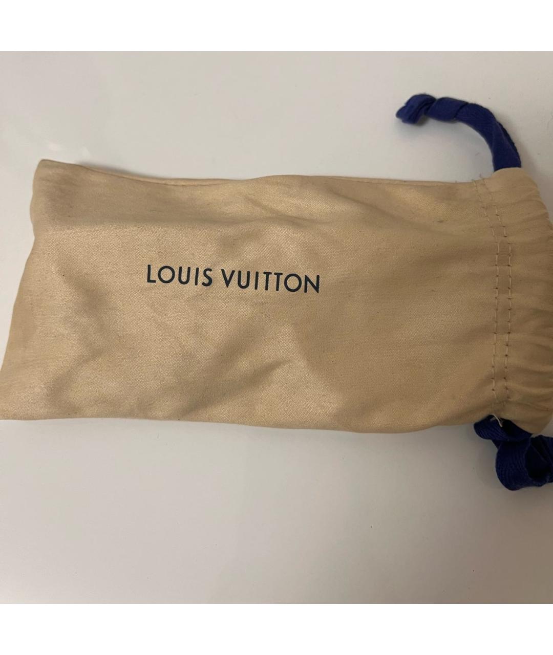 LOUIS VUITTON Черные пластиковые солнцезащитные очки, фото 4