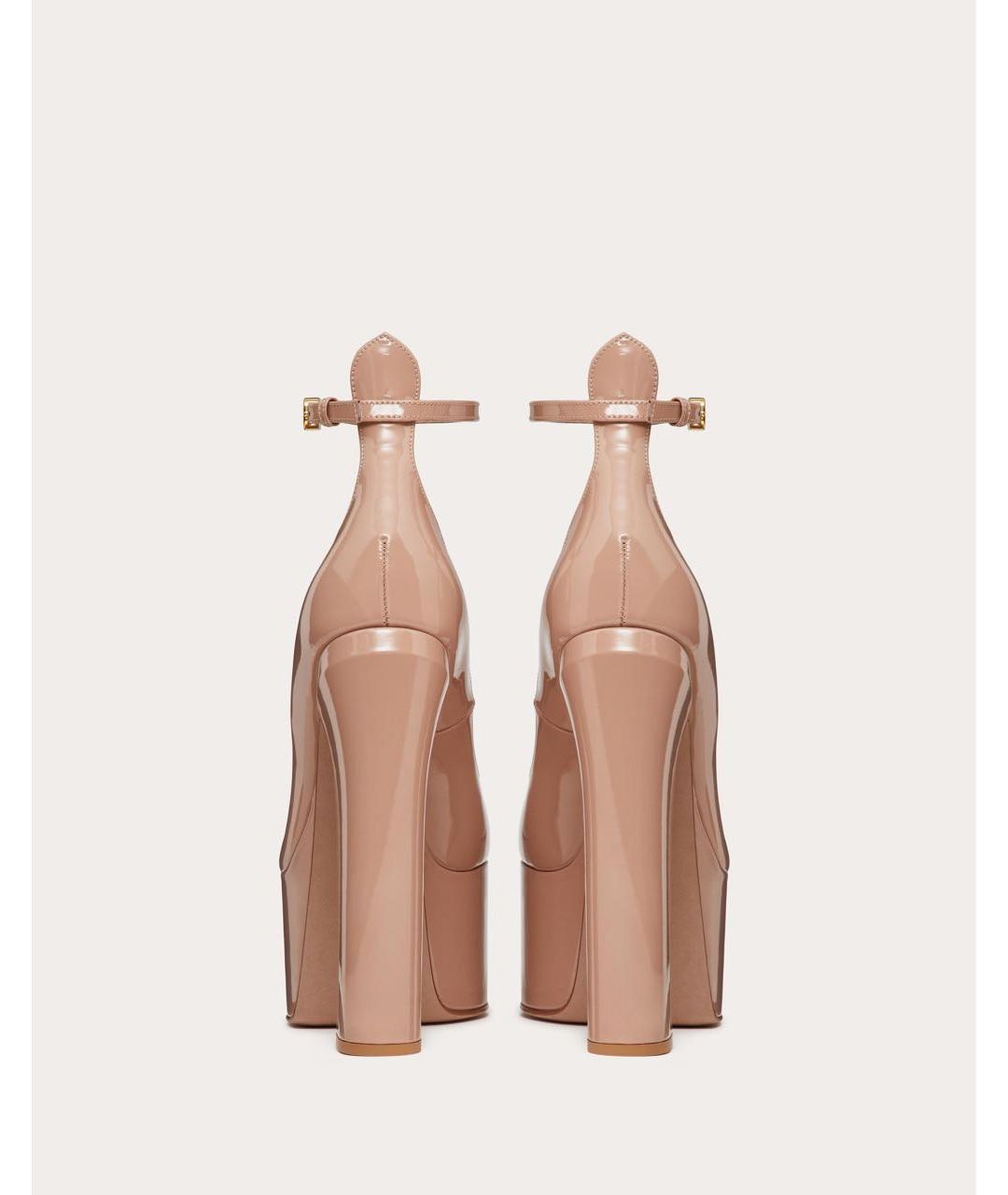 VALENTINO Розовые туфли из лакированной кожи, фото 4