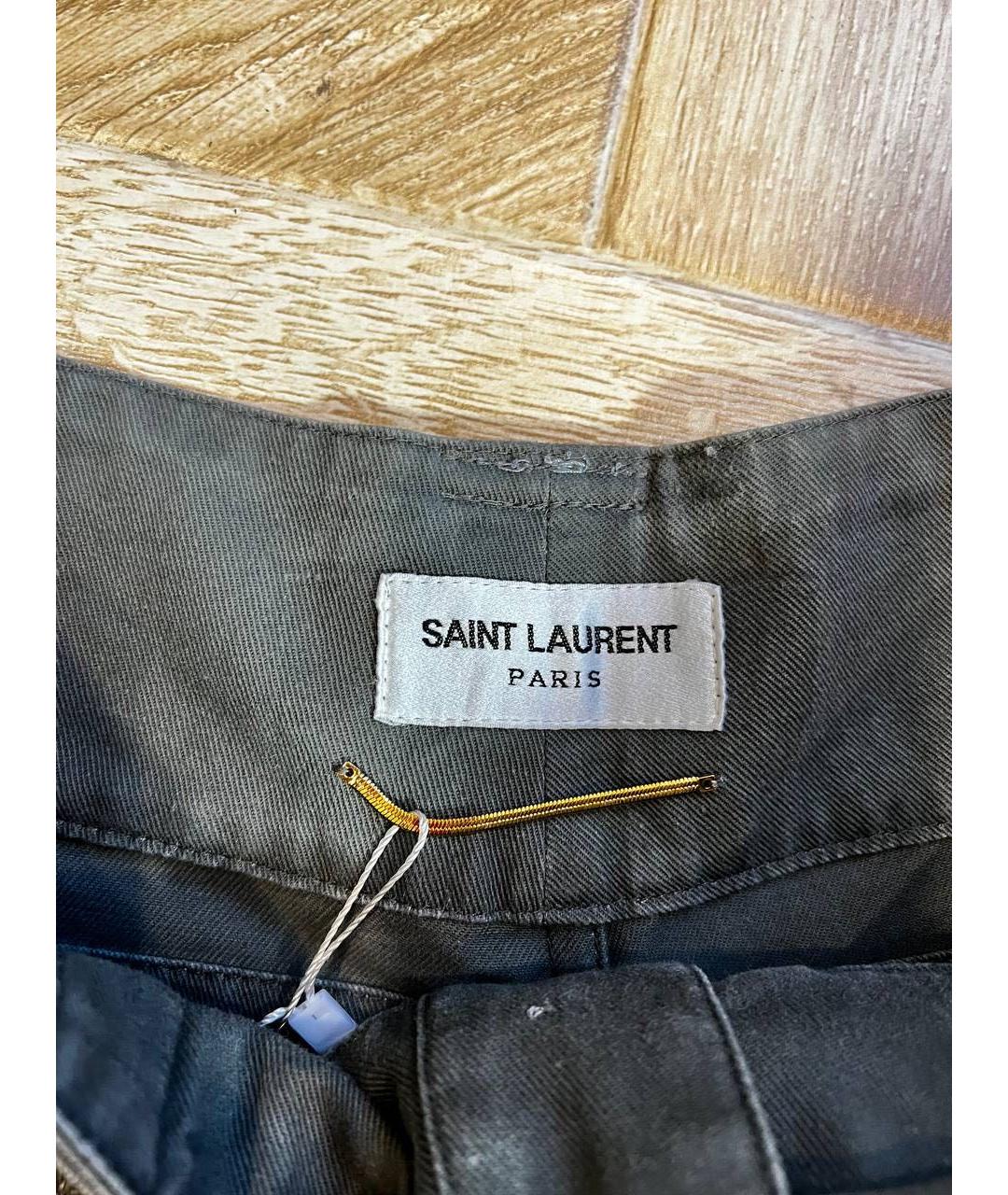 SAINT LAURENT Прямые джинсы, фото 3