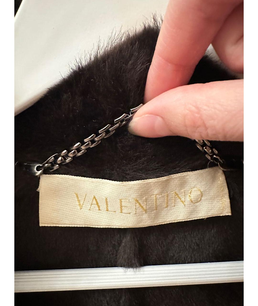 VALENTINO Коричневая замшевая дубленка, фото 3